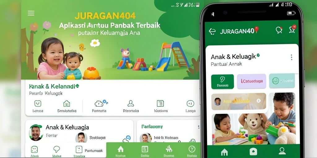 Antarmuka aplikasi JURAGAN404 yang bersih dan mudah digunakan.