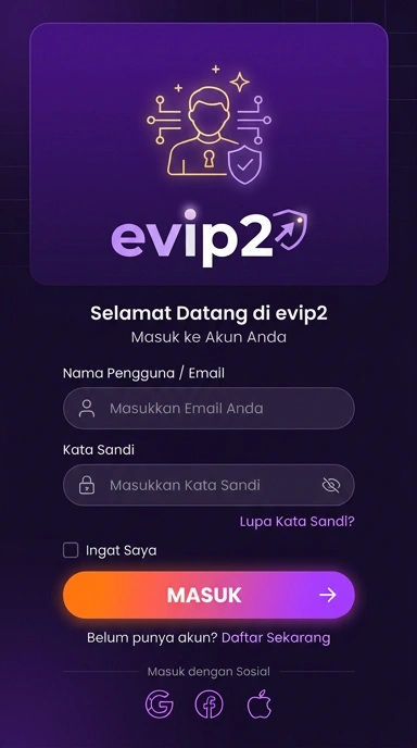 Panduan Login Akun evip2 untuk Pengguna Android